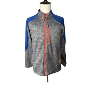 Gators Florida Knights Apparel Full Zip Jacket‎ Men's Large Gray Blue Orange